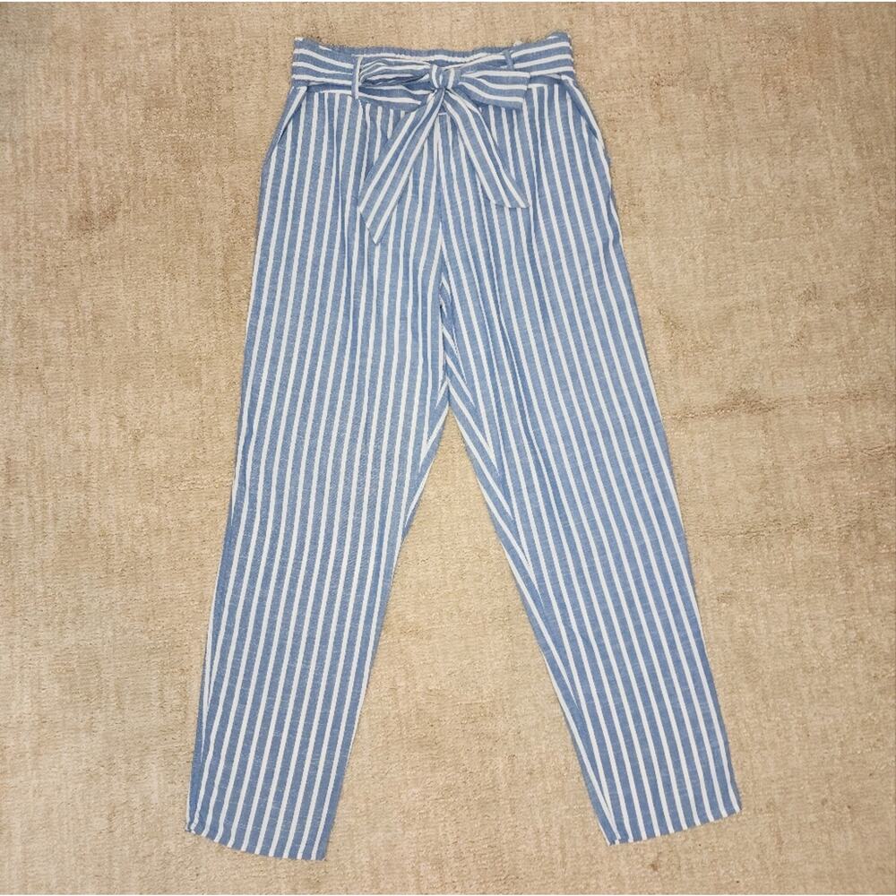 🌻3 For $18 Blue Striped Summer Pants Lydelle